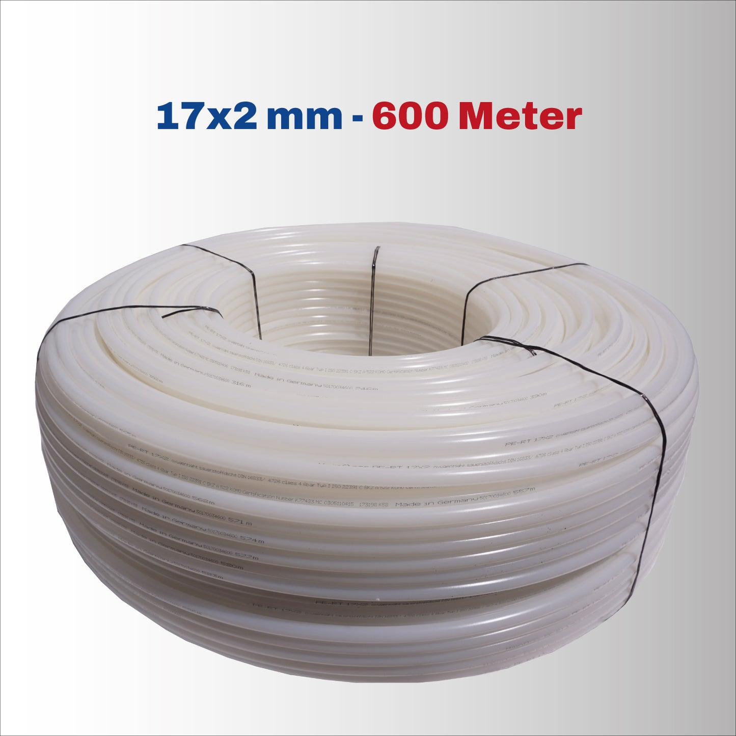 Heizrohr PE-RT 17x2mm 600m-Rolle